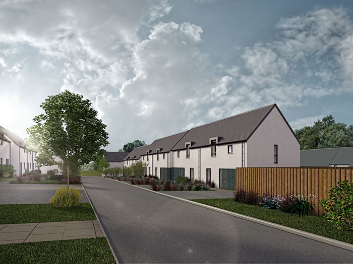 Architecture, Brechin West Scotia Homes