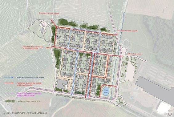Cromleybank houses map