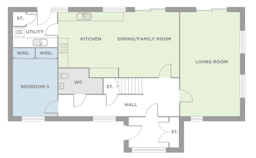 (House Type 97), Dell Of Spey Scotia Homes