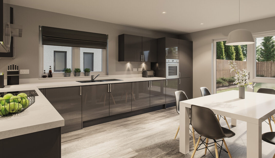 Artis 3 Bed New Build Detached Bungalow for Sale in Forfar Scotia