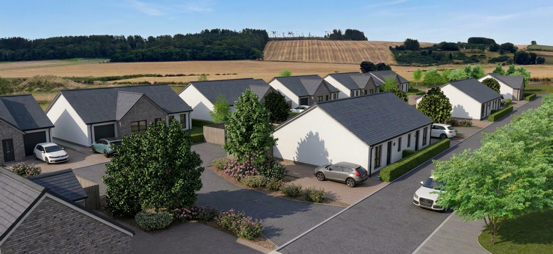 New Build bungalows tarves