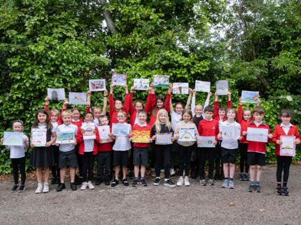Scotia Homes makes Meldrum School pupils stars for the day